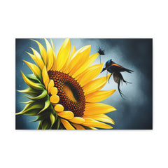 Sunflower Canvas Wall Art