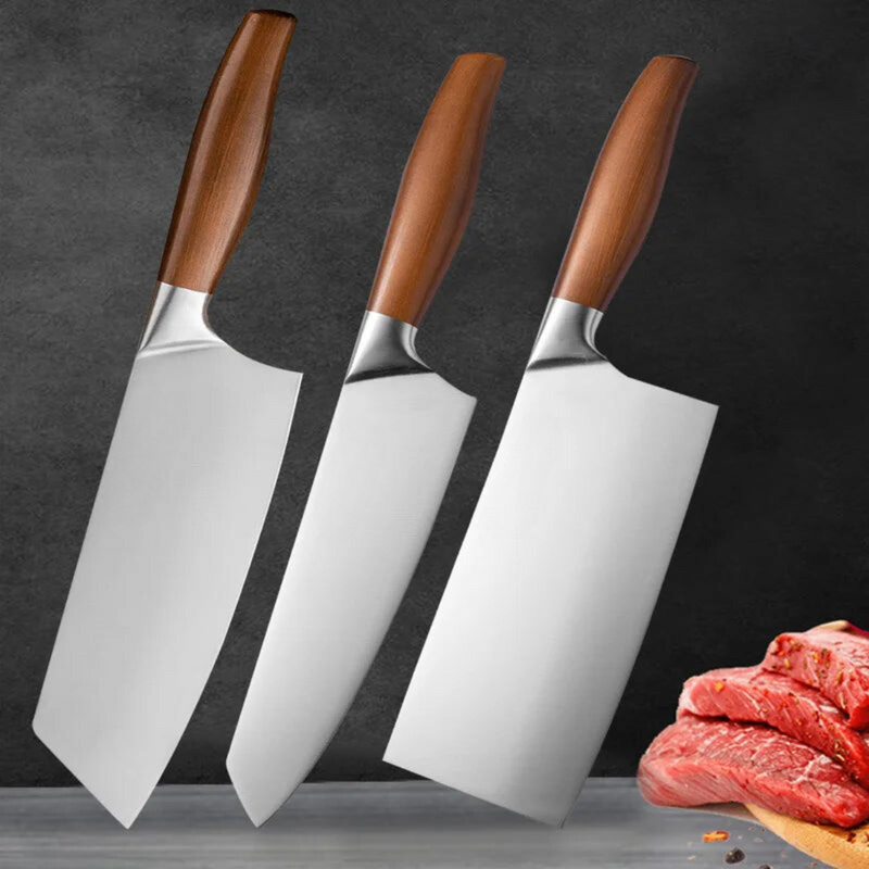 Stainless Steel Butcher Knife